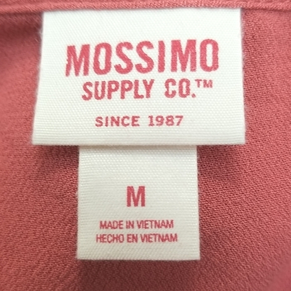 MOSSIMO Melon Boho/Peasant-Style Top, size M - Picture 5 of 6